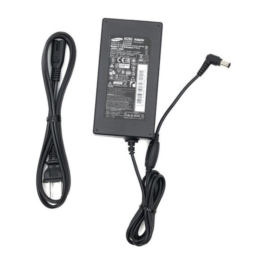 Samsung A6024 DSM AC Adapter 24V 2.5A Power Charger 6.5x4.4mm+Pin With Cord